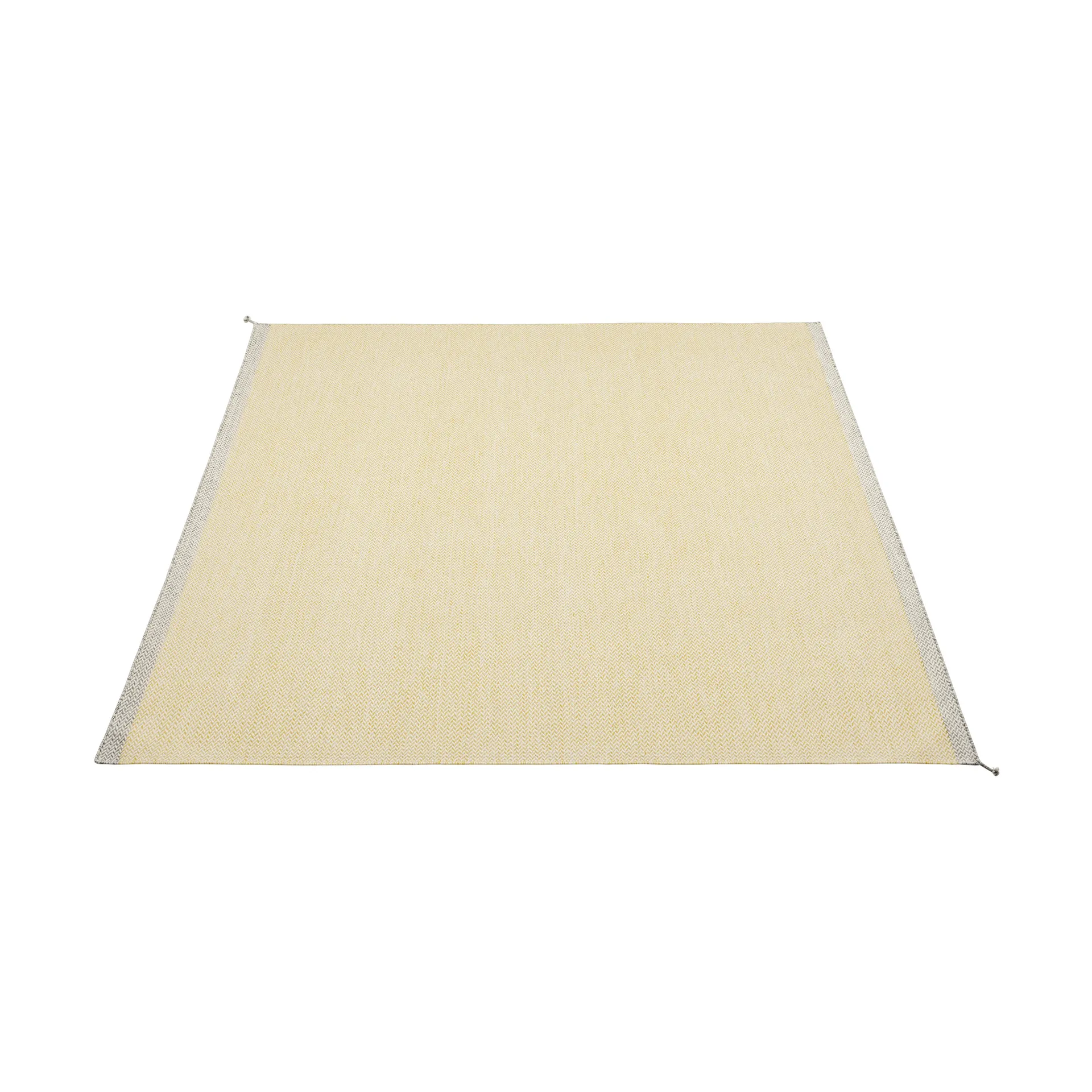 Alfombra de lana Ply 280x280 cm, Yellow Muuto