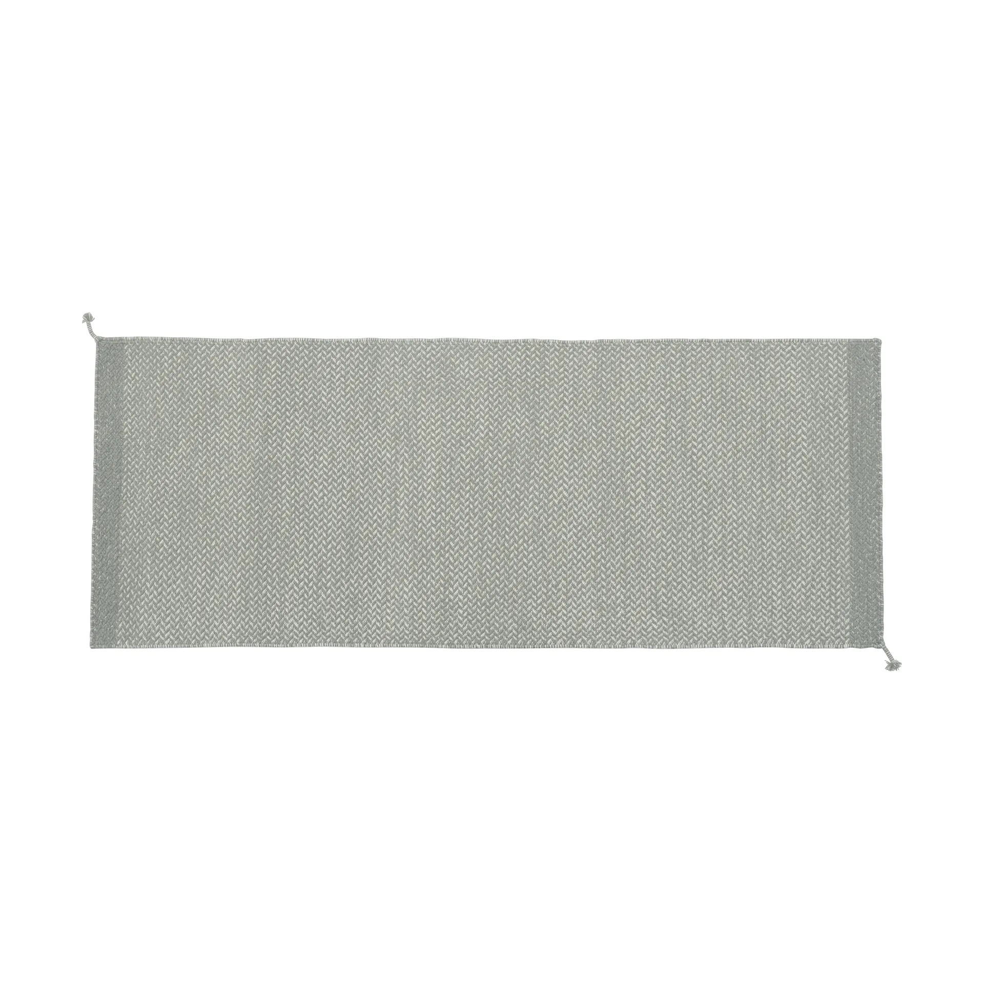 Alfombra de lana Ply 80x200 cm, Grey Muuto
