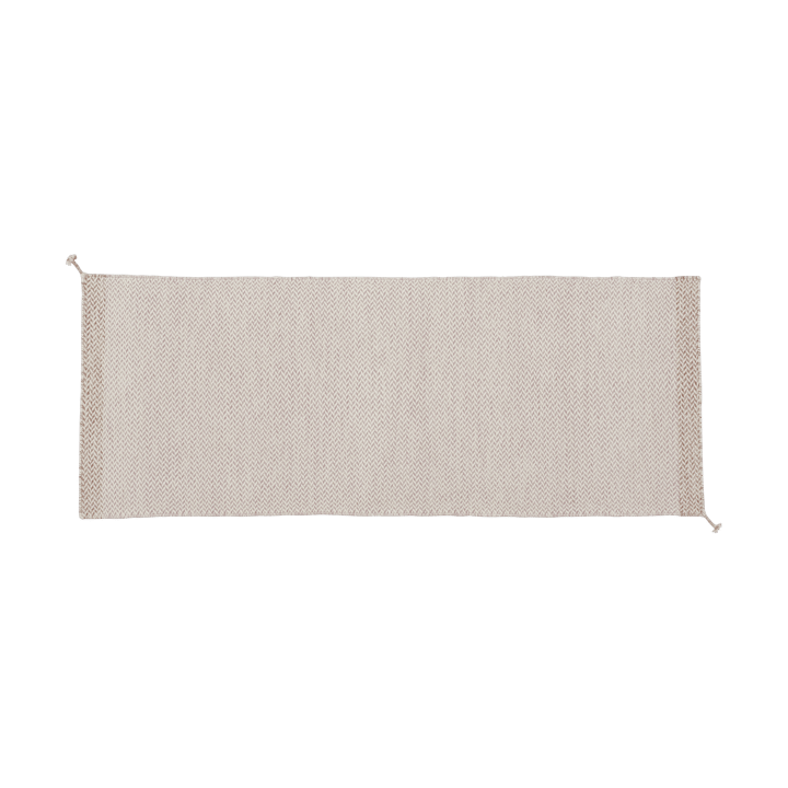 Alfombra de lana Ply 80x200 cm, Light Rose Muuto