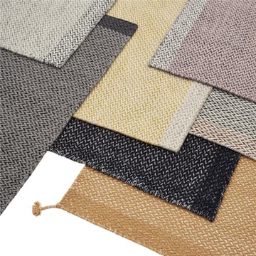 Alfombra de lana Ply 80x200 cm - Rose - Muuto