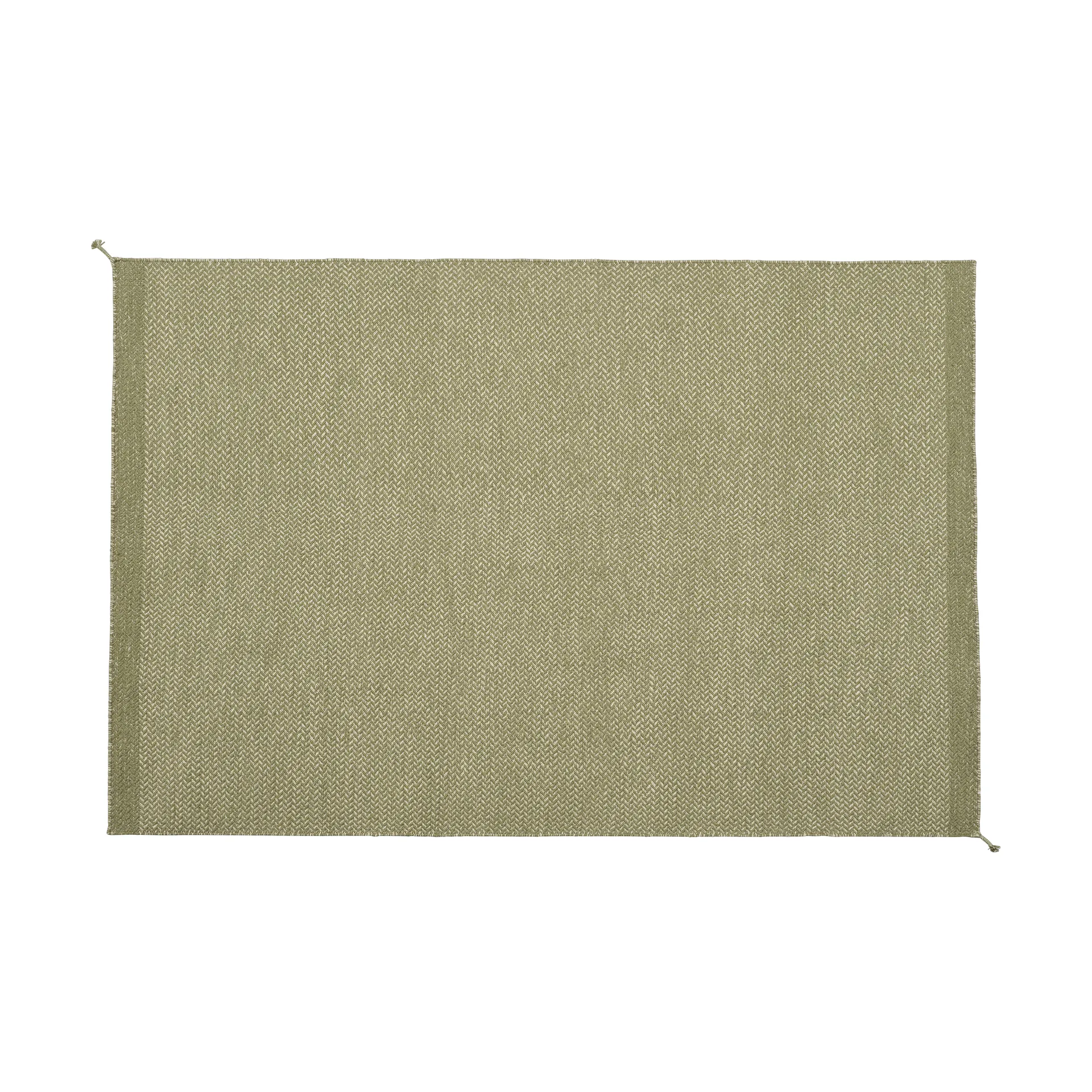 Alfombra Ply 170x240 cm, Moss green Muuto