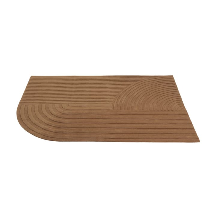 Alfombra Relevo 170x240 cm, Burnt orange Muuto