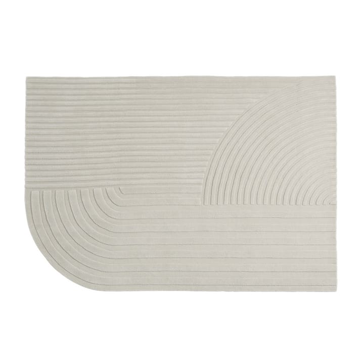 Alfombra Relevo 170x240 cm - Off-white - Muuto