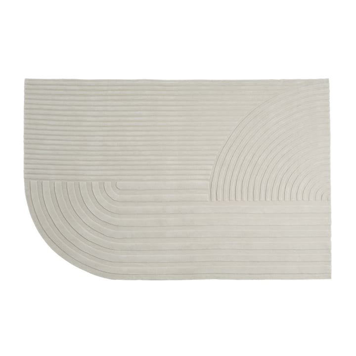 Alfombra Relevo 200x300 cm, Off-white Muuto