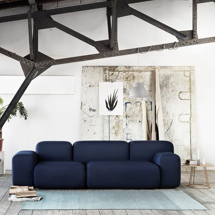 Alfombra Varjo, 200x300 cm, azul Muuto