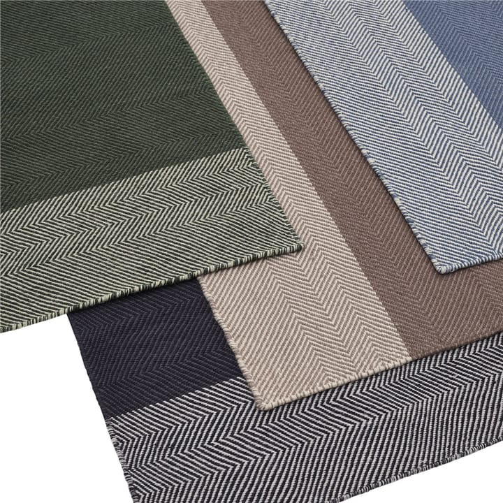 Alfombra Varjo, 200x300 cm, Dark green Muuto