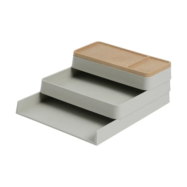 Almacenamiento Arrange Desktop - Configuration 1 grey - Muuto