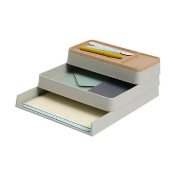 Almacenamiento Arrange Desktop - Configuration 1 grey - Muuto