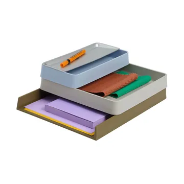 Almacenamiento Arrange Desktop - Configuration 2 multi colored - Muuto
