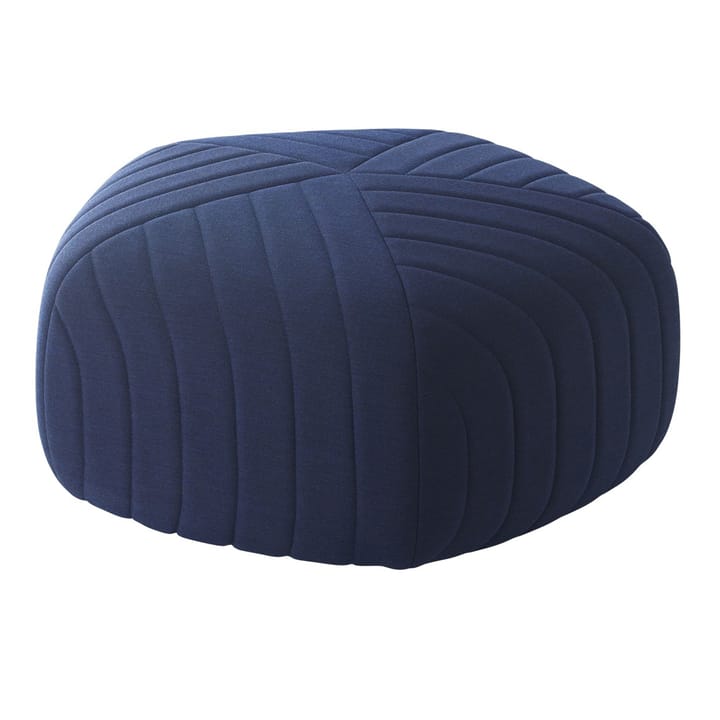 Asiento puff Five pequeño - azul oscuro - Muuto