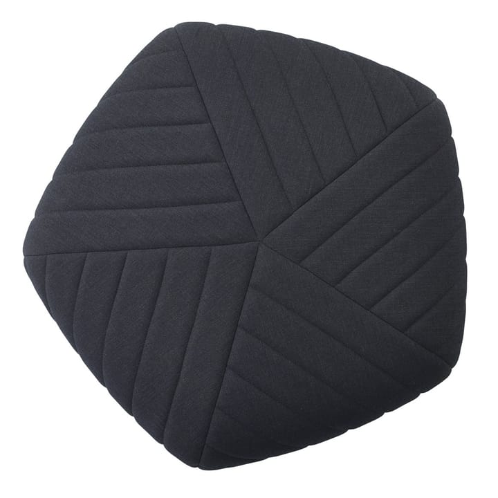 Asiento puff Five pequeño, gris oscuro Muuto