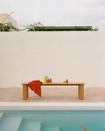 Banco Assemble  - Teca, 180 cm - Muuto