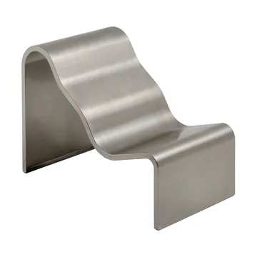 Banco Dream View  - Acero cepillado, 60 cm - Muuto