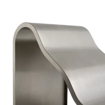 Banco Dream View  - Acero cepillado, 60 cm - Muuto