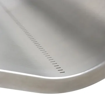 Banco Dream View  - Acero cepillado, 60 cm - Muuto