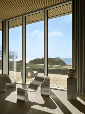 Banco Dream View  - Acero cepillado, 60 cm - Muuto