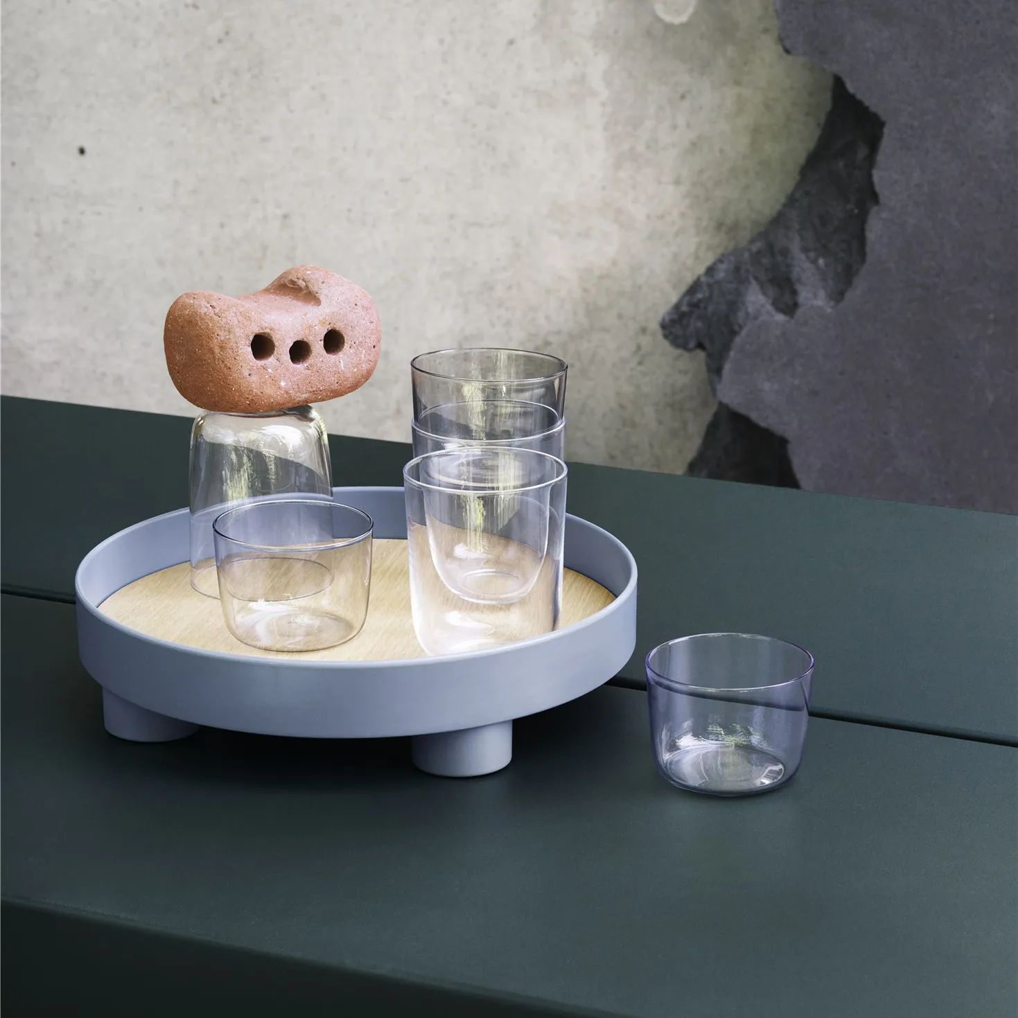 Bandeja Platform, Blue grey Muuto