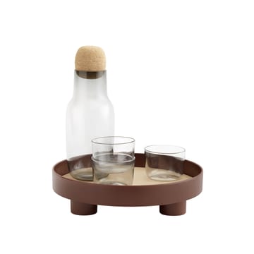 Bandeja Platform - rojo oscuro - Muuto