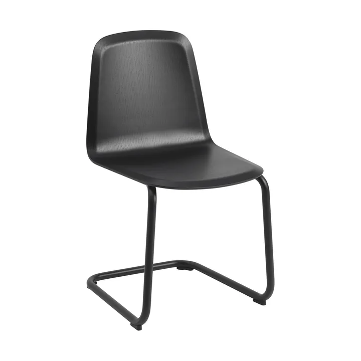 Brink Chair base en voladizo silla - Negro-negra - Muuto
