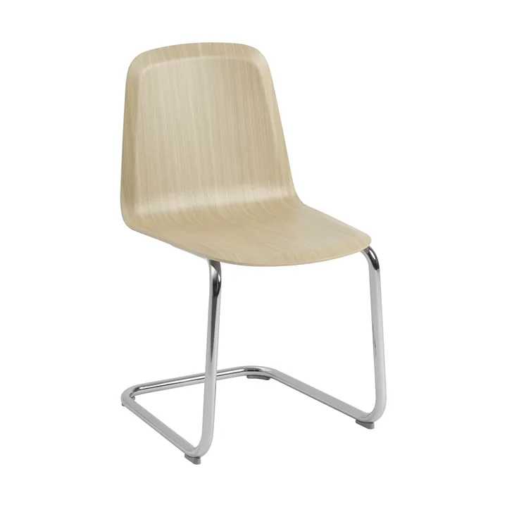 Brink Chair base en voladizo silla - Roble-cromo - Muuto