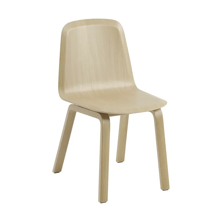Brink Chair Wood Base silla - Roble - Muuto