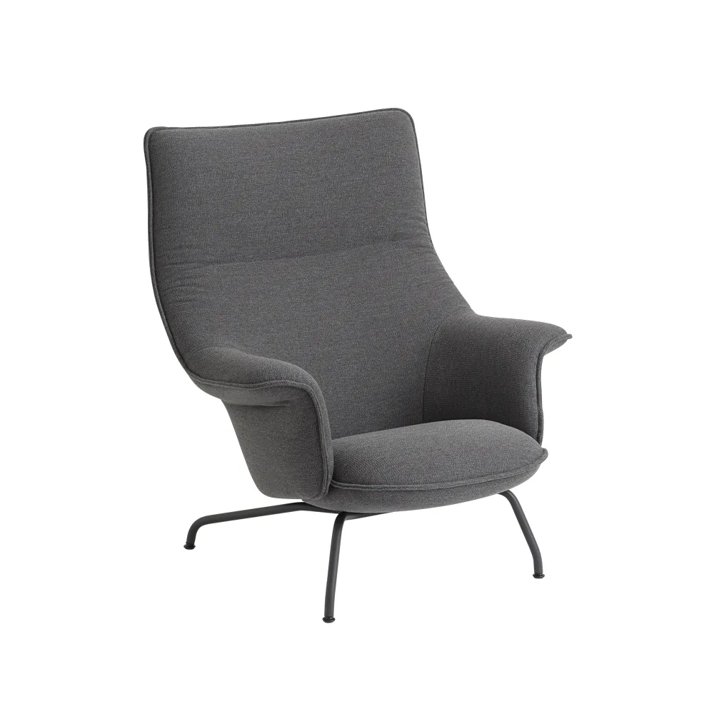 Butaca Doze, Ocean 80-Anthracite black Muuto