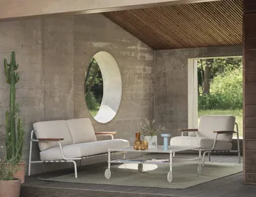 Butaca Lounge Settle Lounge Chair - Laze 1 Grey - Muuto