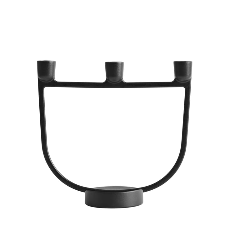 Candelabro Open, negro Muuto