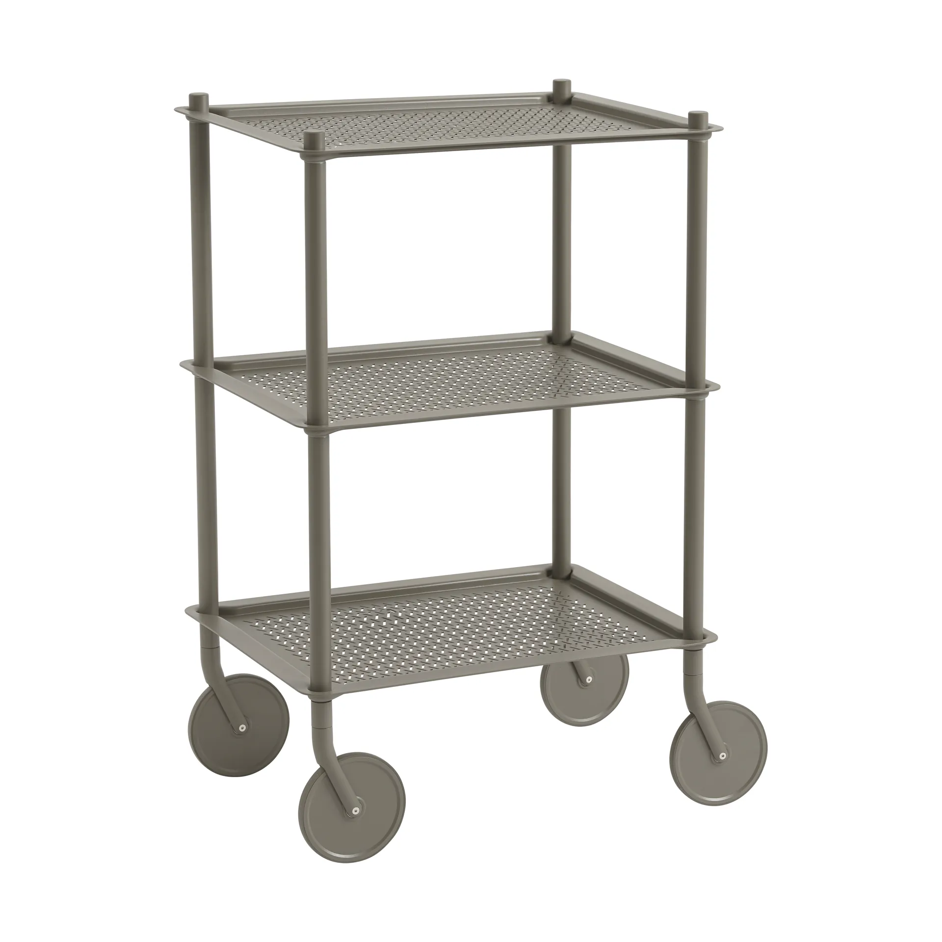Carrito Flow 3-layer 90 cm, Taupe Muuto