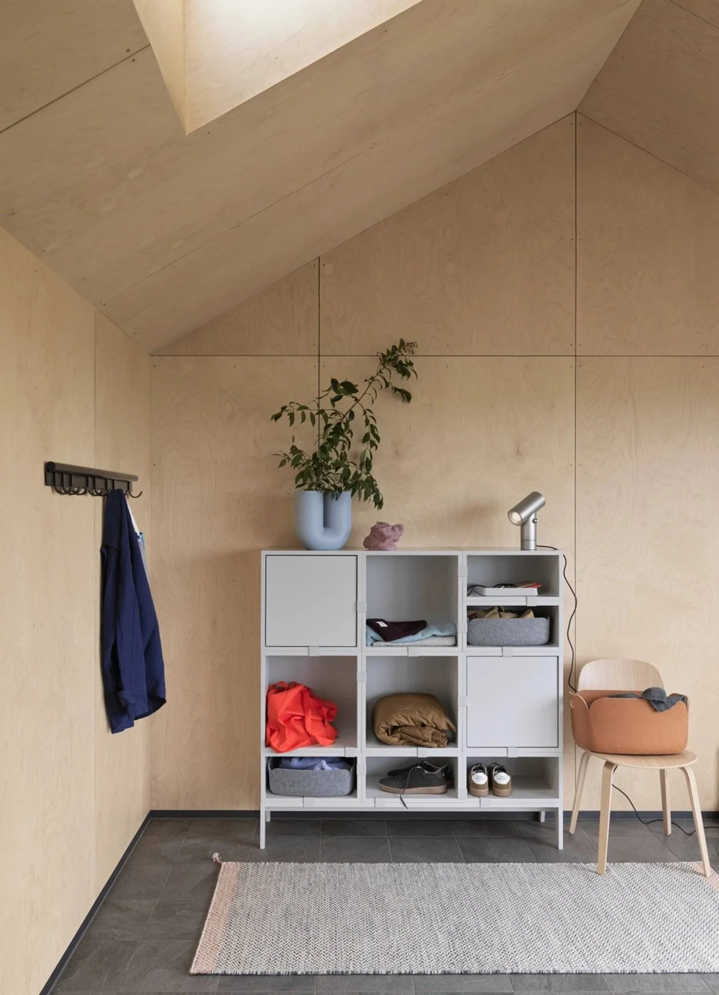 Cesta Restore, gris claro Muuto