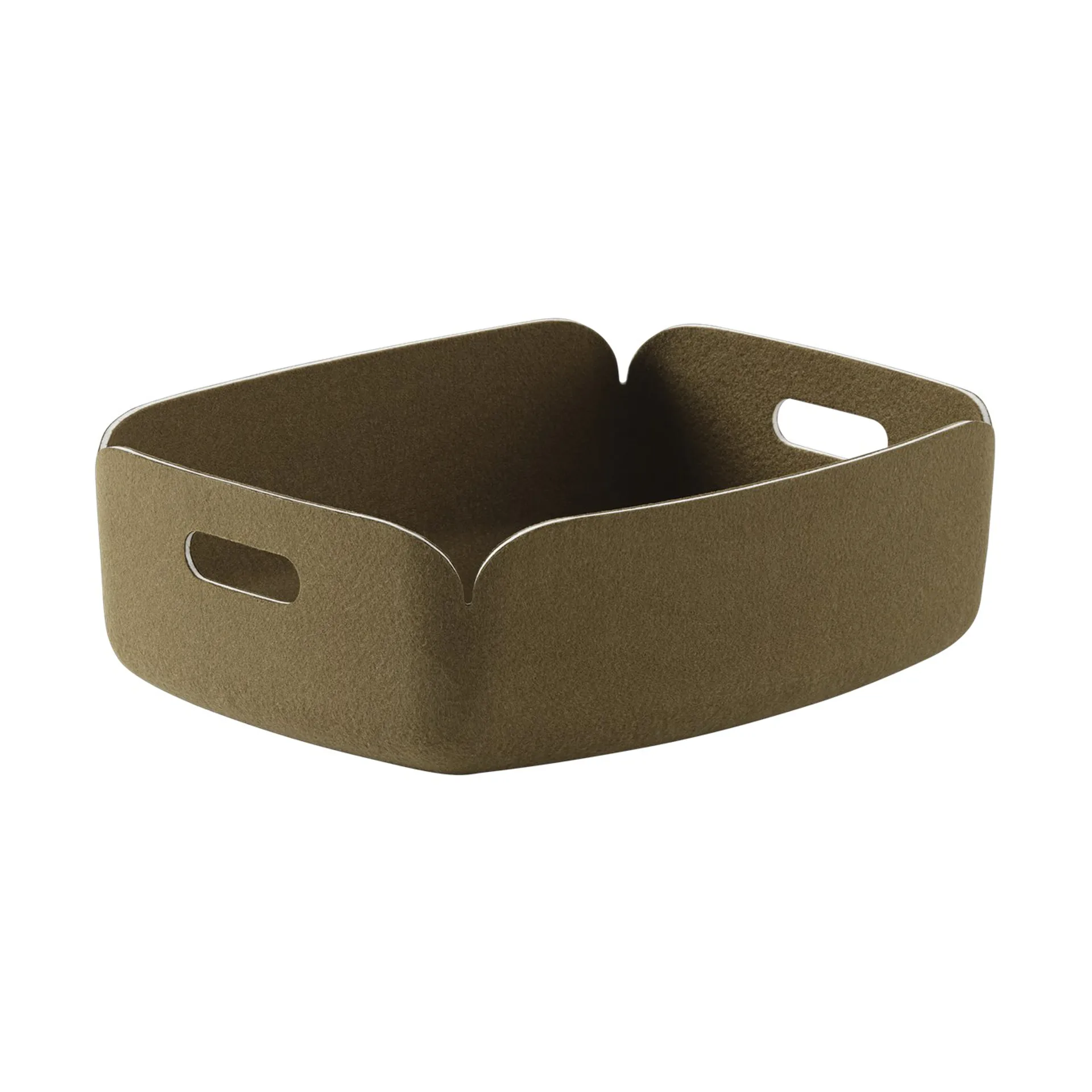Cesta Restore pequeña, Brown Green Muuto