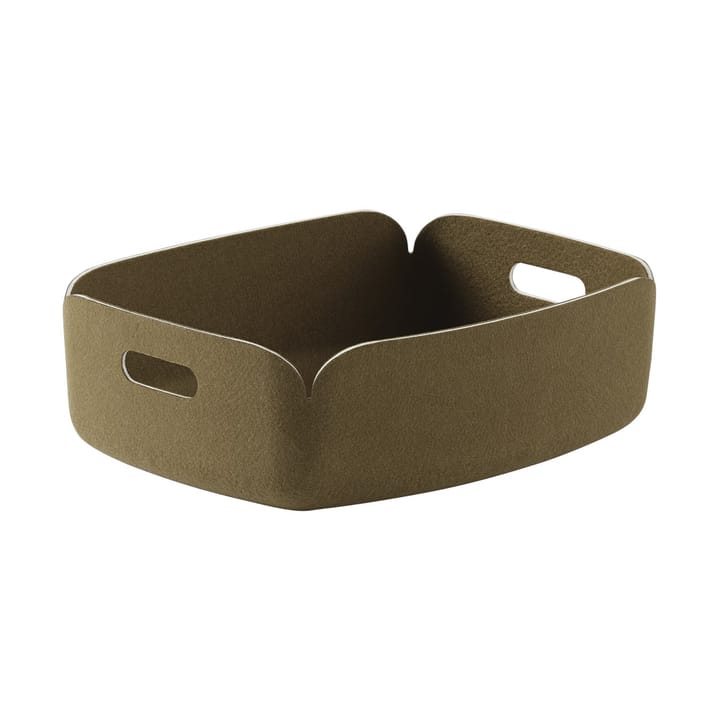 Cesta Restore pequeña - Brown Green - Muuto