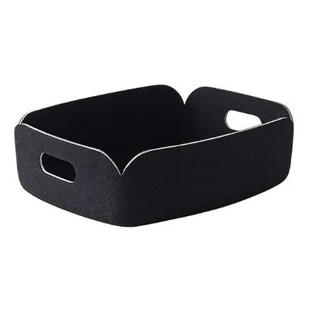 Cesta Restore pequeña, negro Muuto