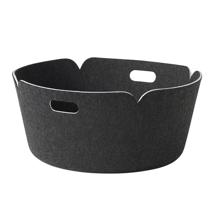 Cesta Restore, redonda - Black melange (negro) - Muuto