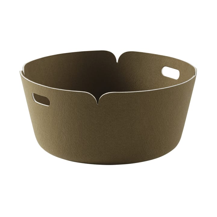 Cesta Restore, redonda - Brown Green - Muuto