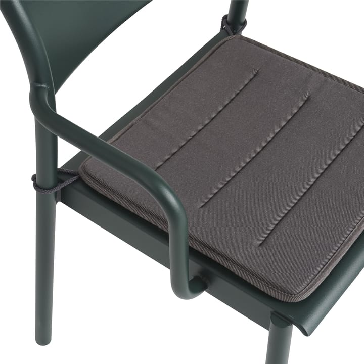 Cojín de asiento Linear Steel Armchair - Twitell dark grey - Muuto