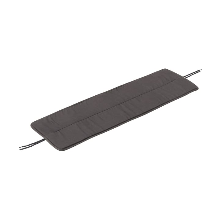Cojín Linear steel bench pad 110x32,5 cm - Dark grey - Muuto