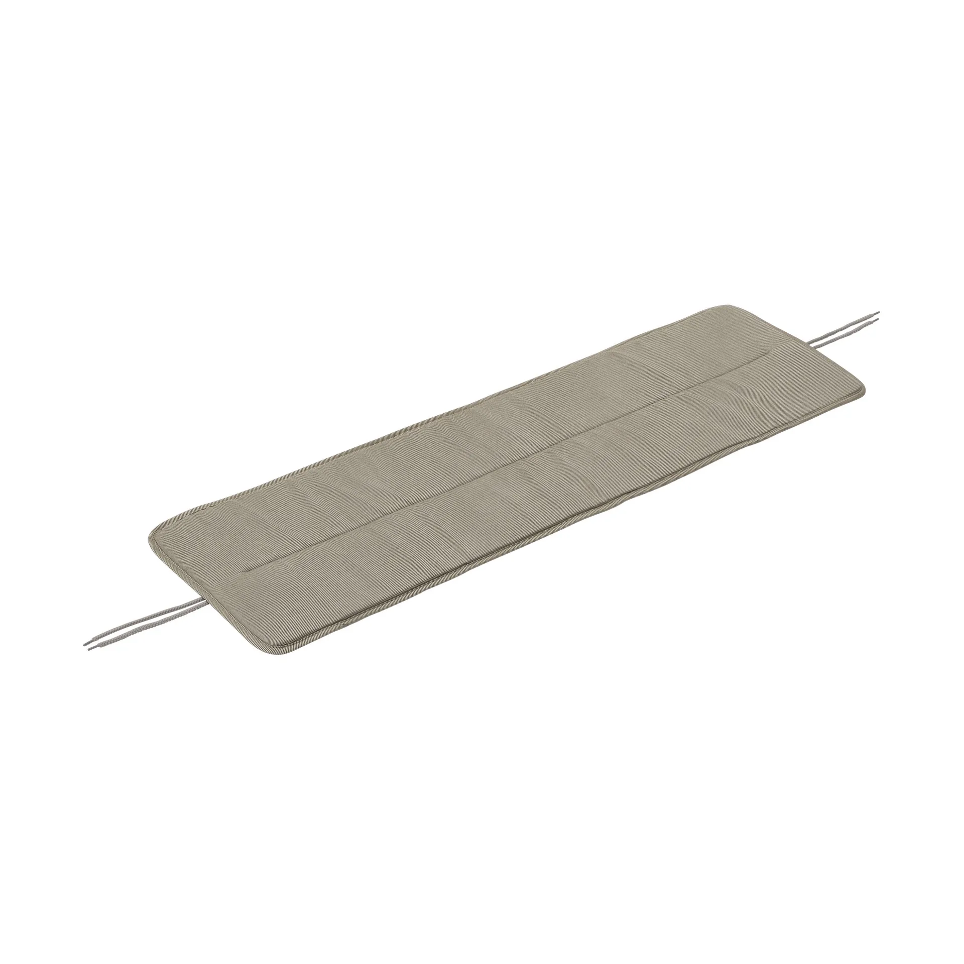 Cojín Linear steel bench pad 110x32,5 cm, Light grey Muuto