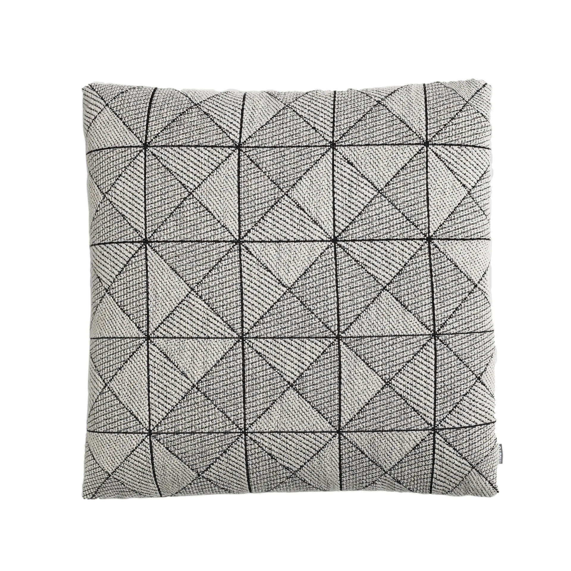 Cojín Tile 45x45 cm, negro-blanco Muuto