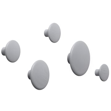 Colgador de pared The Dots, gris - grande - Muuto