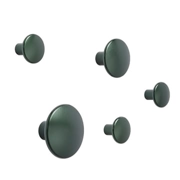 Colgador metal The Dots 2,7 cm - Dark green - Muuto