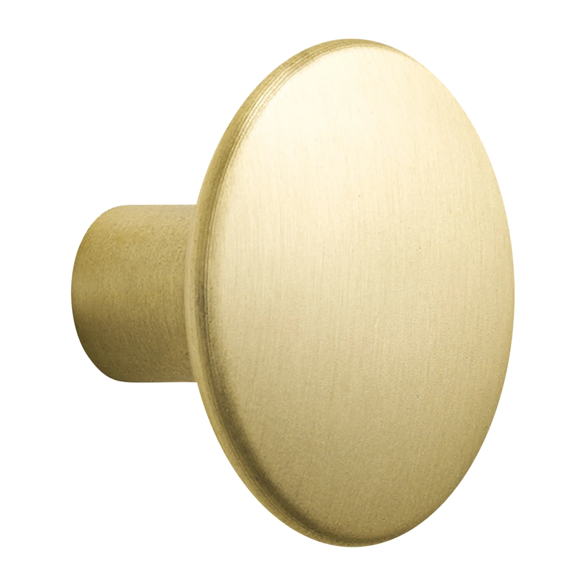 Colgador metal The Dots 3,9 cm, latón Muuto