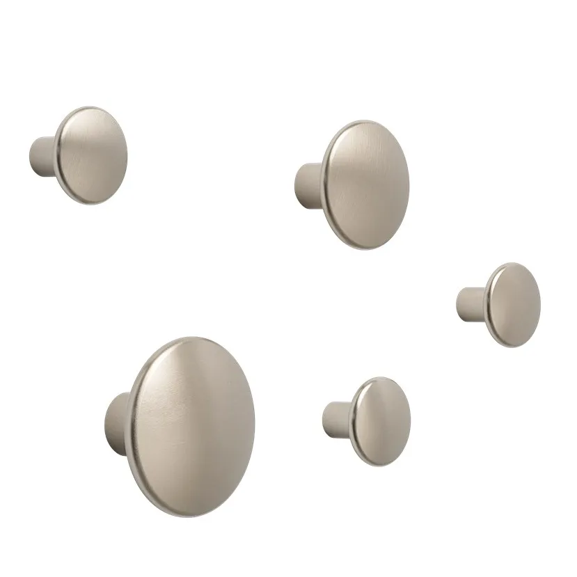 Colgador metal The Dots 3,9 cm, Taupe Muuto