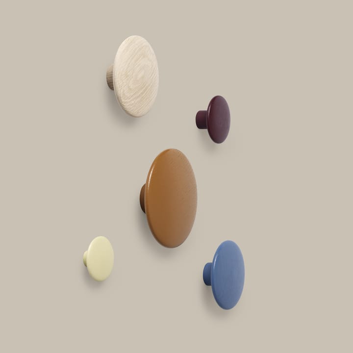 Colgador The Dots burgundy, pequeño Muuto