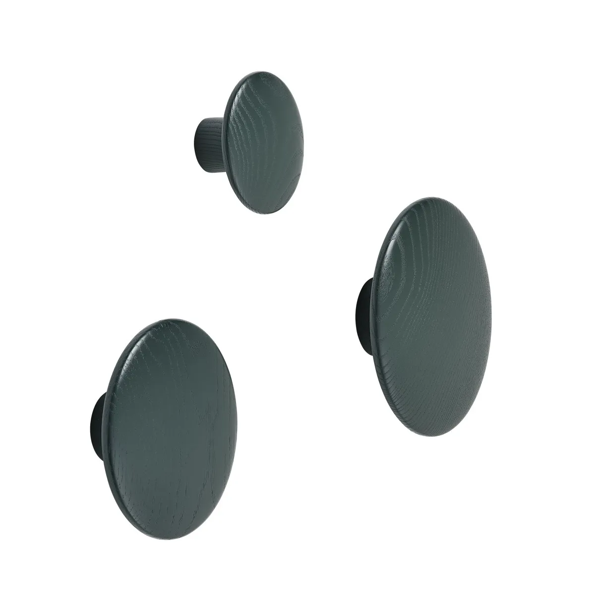 Colgador The Dots dark green, Medium Muuto