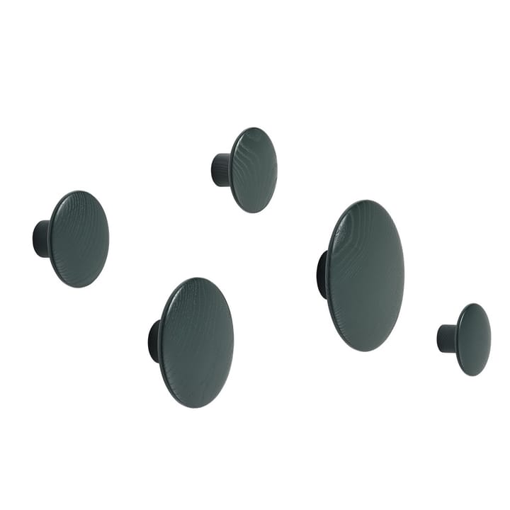 Colgador The Dots dark green, XS Muuto