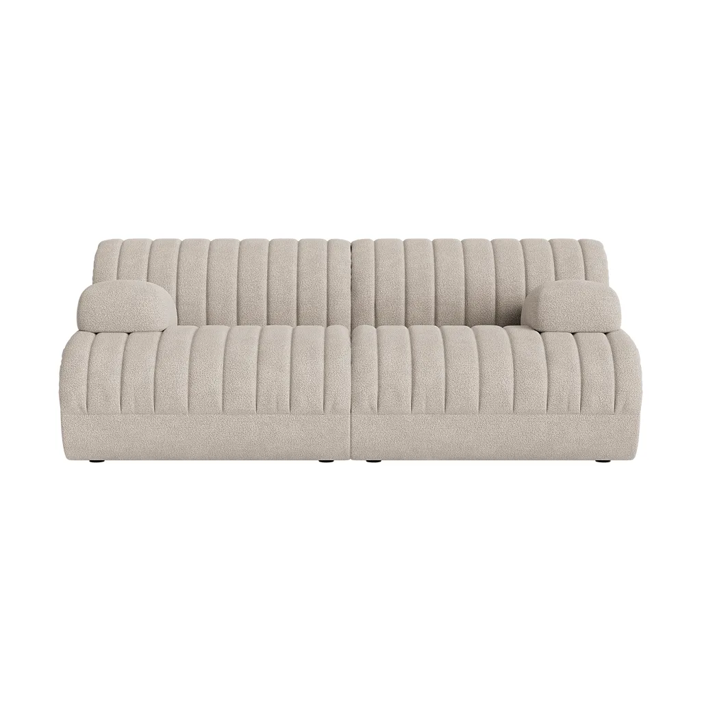 Coltre sofá modular, Configuración 2, turf-sand, 2 plazas Muuto