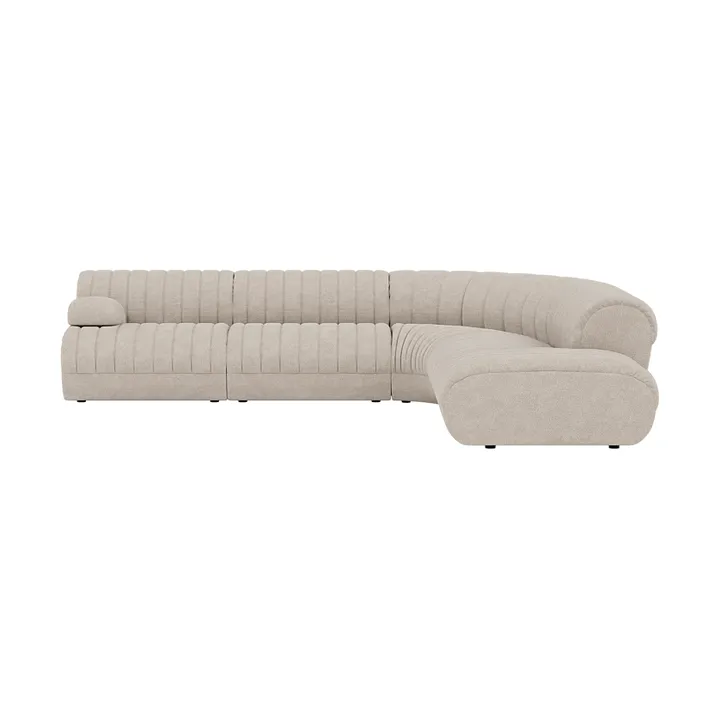 Coltre sofá modular - Configuración 2, turf-sand, sofá rinconera - Muuto