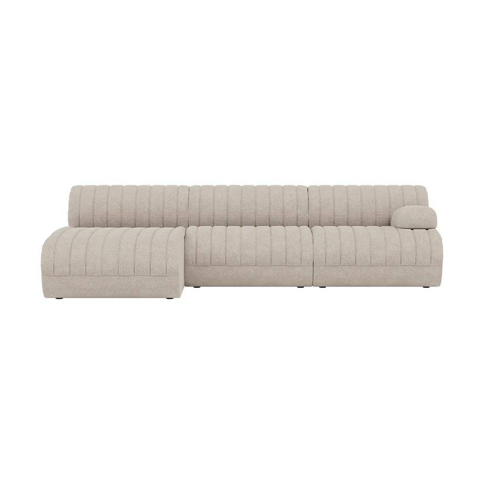 Coltre sofá modular, Configuración 3, turf-sand, 3 plazas Muuto