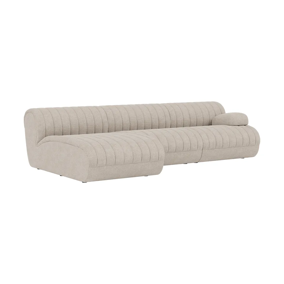 Coltre sofá modular, Configuración 3, turf-sand, 3 plazas Muuto